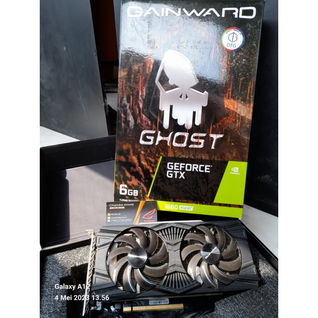 Jual Gainward Geforce Gtx 1660 Gtx1660 Super Ghost Oc 6gb Gddr6 Shopee Indonesia 5244