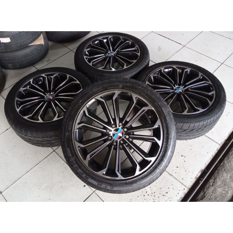 Jual Velg Mobil Bekas Racing Toyota Ring 17 Pcd 4x100/114 + Ban ...