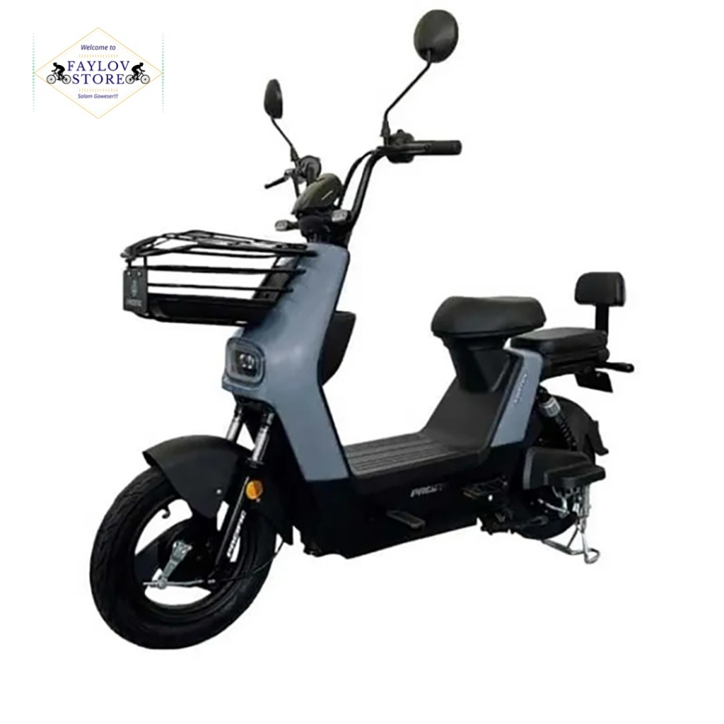 Jual Sepeda Listrik E Moped Pacific Bike Vertex 14'' Silver | Shopee ...