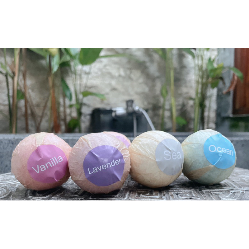 Jual [HARGA SATUAN] Bali Bath Bath Bomb (Fuzzy tanpa busa) 55gr bath