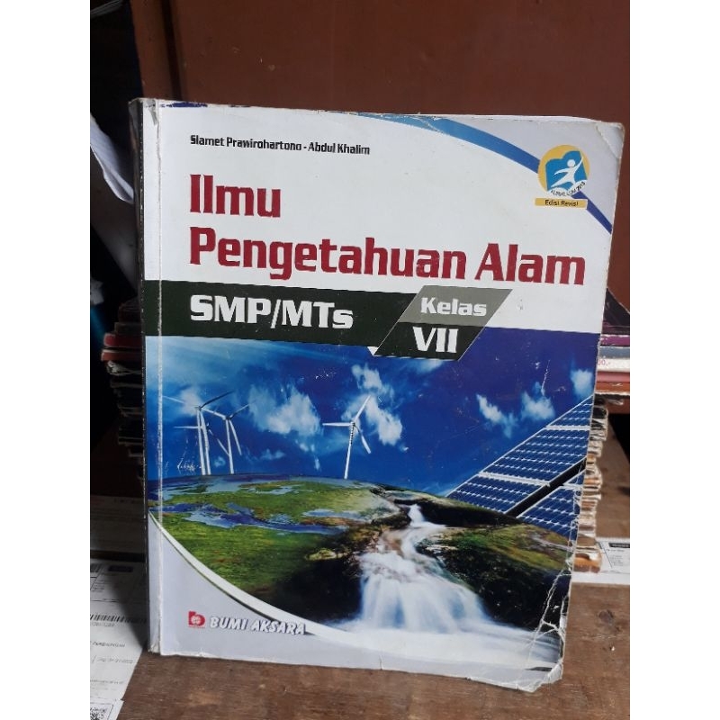 Jual Buku Ipa Kelas 7 Vii Smp Mts Kurikulum 2013 Revisi Shopee Indonesia