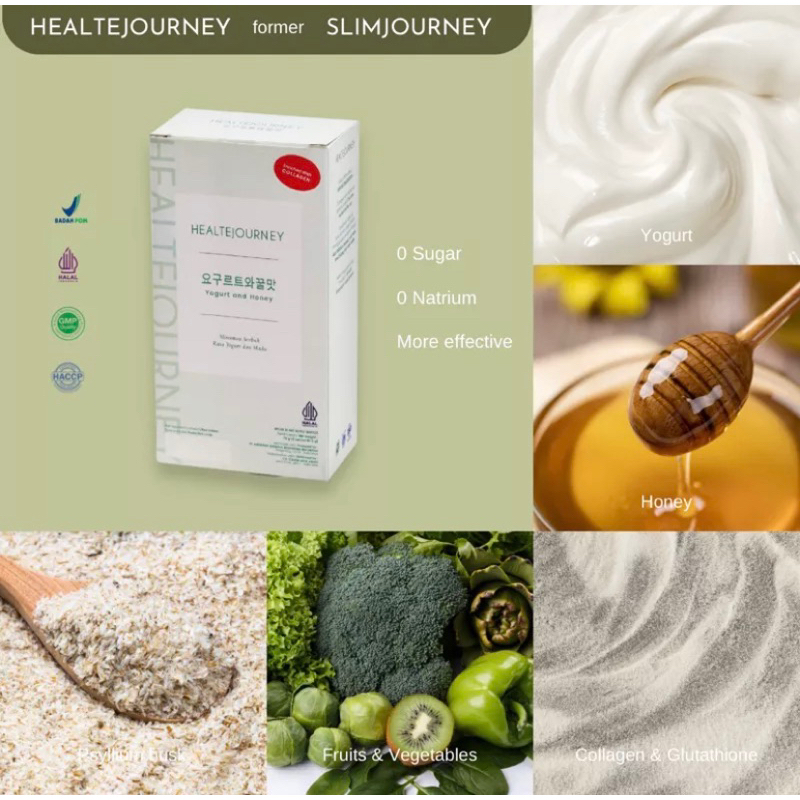Jual SLIM JOURNEY SACHET/HEALTEJOURNEY/HEALTE JOURNEY NEW FORMULA