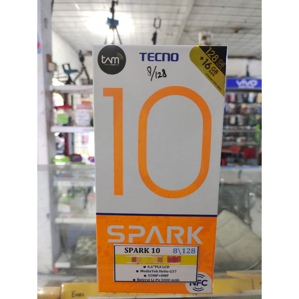 Jual TECNO SPARK 10 RAM 8GB INTERNAL 128GB GARANSI TAM NEW | Shopee ...