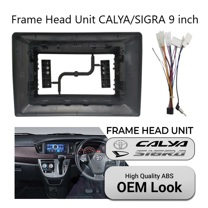 Jual Frame Head Unit Android Inch Inch Toyota Calya Daihatsu