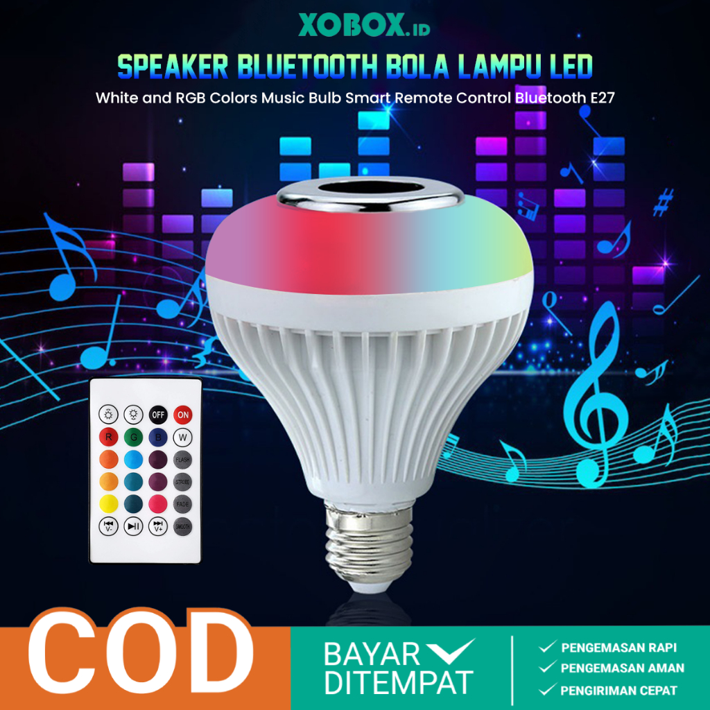 Jual Speaker Bluetooth Lampu Bluetooth Music / Lampu Tidur Speaker