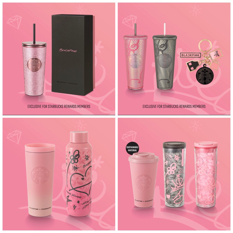 Jual Starbucks x BlackPink Tumbler Shopee Indonesia