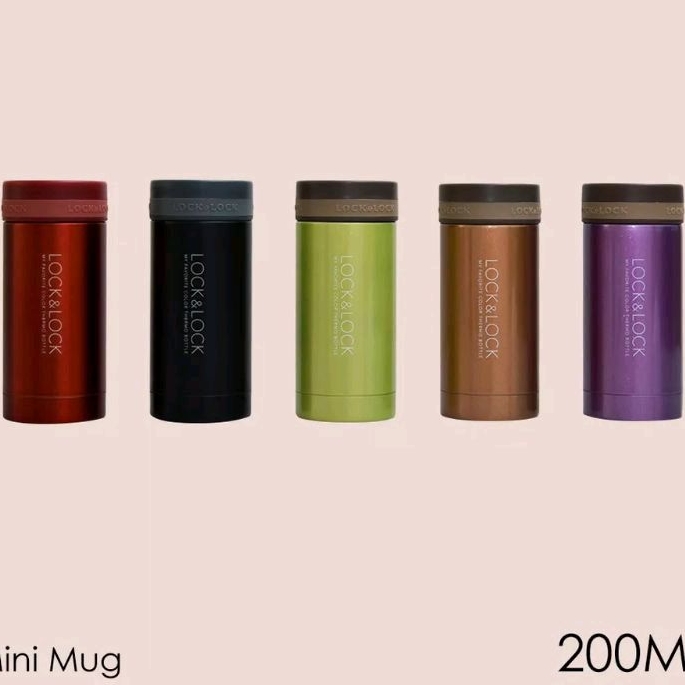 Jual Locknlock Termos Air Minum Mini Hot And Cool 200ml Lock N Lock Mini Mug Tumbler Hot And Cool 0839
