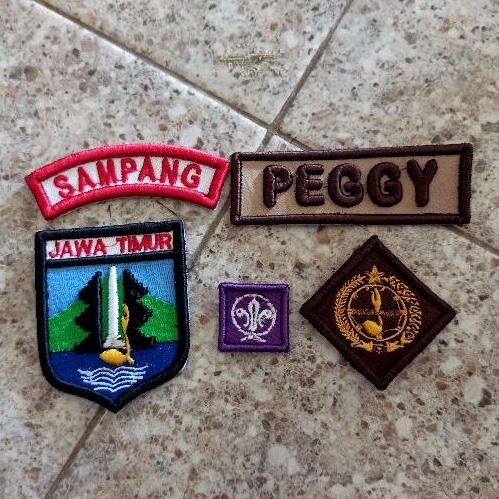 Jual Badge Pramuka Bordir Timbul Po Shopee Indonesia