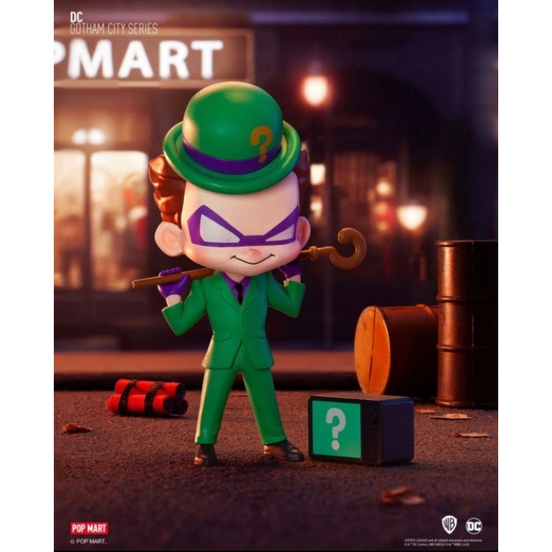 Jual POP MART Riddler DC Gotham City Series Open Box Confirm Figure ...