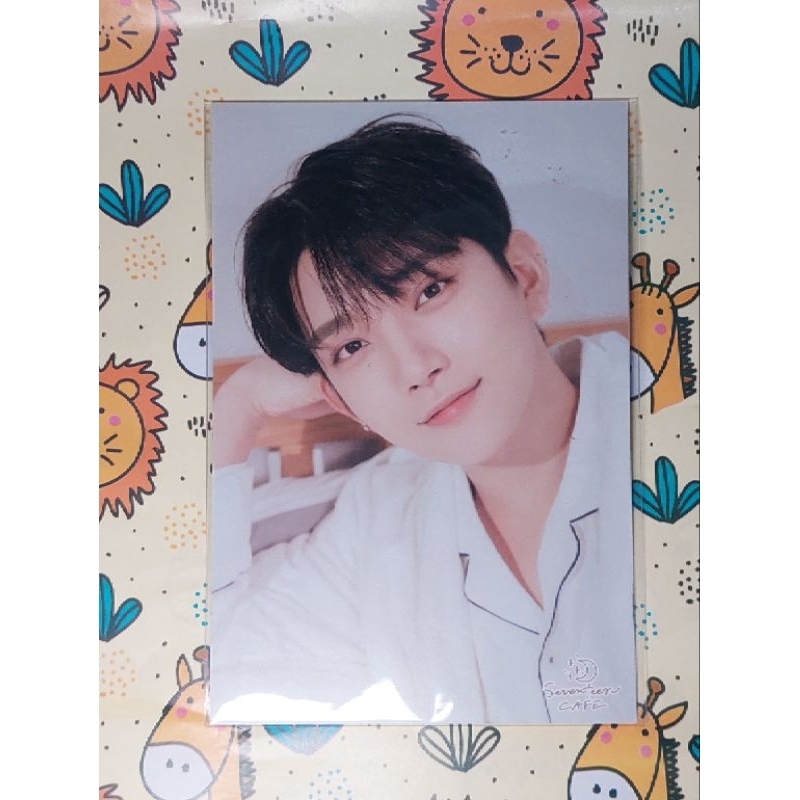 Jual [READY] POSTCARD JOSHUA SEVENTEEN CAFE 2021 PAJAMAS PARTY