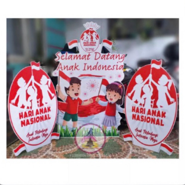 Jual dekorasi HUT RI // standing karakter tema kemerdekaan | Shopee