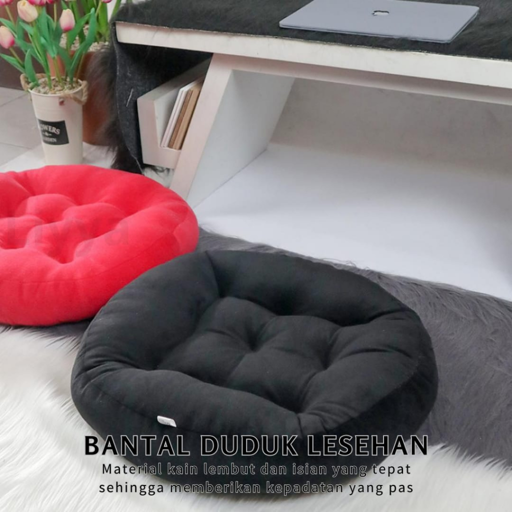 Jual Liyya Cushion Ball Alas Bantal Duduk Bulat Lantai Kursi Sofa ...