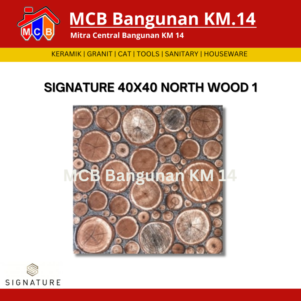 Jual KERAMIK SIGNATURE 40X40 - KERAMIK LANTAI - KERAMIK KASAR - KERAMIK