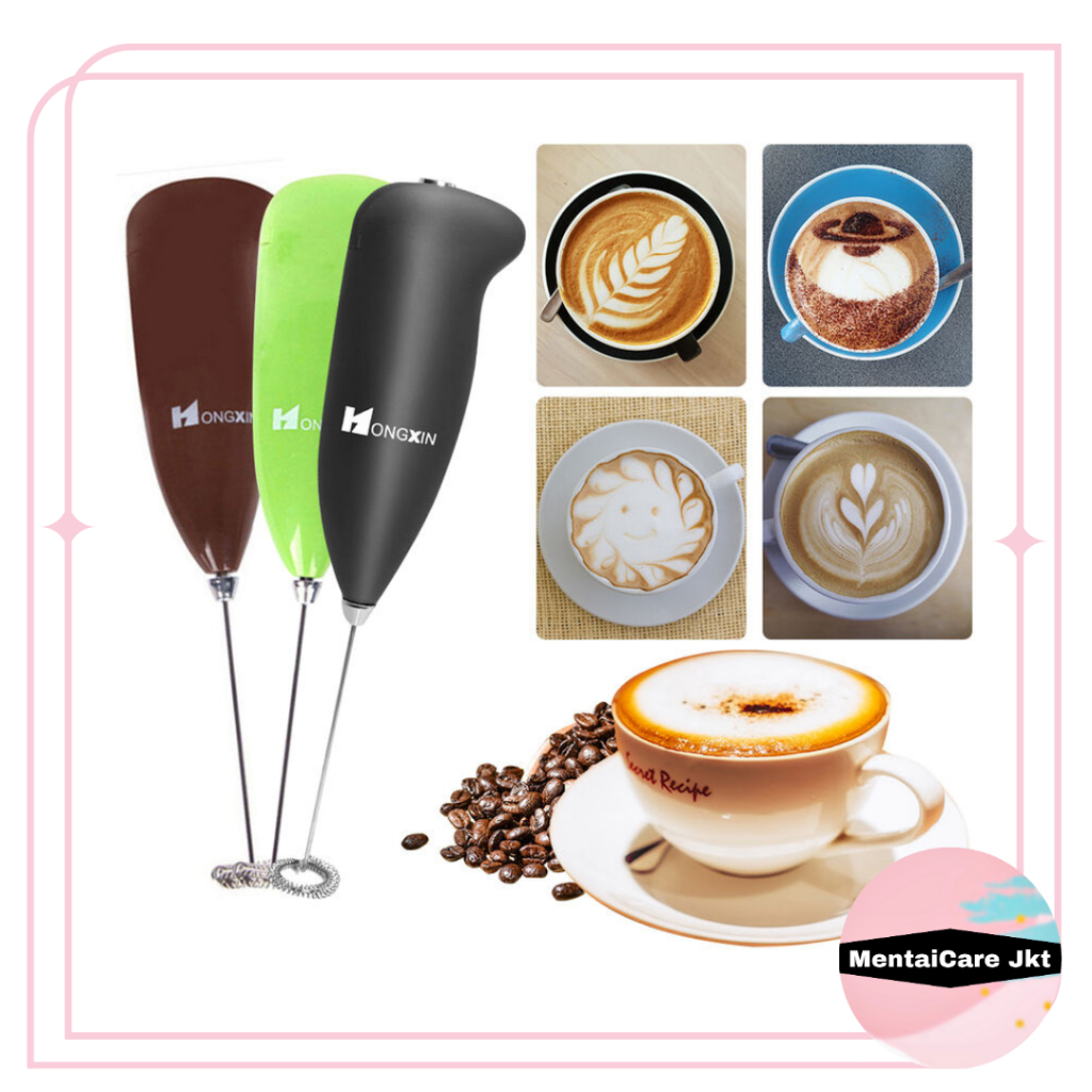 Jual MINI DRINK MIXER HAND MIXER HONG XIN MILK FROTHER BEATER | Shopee ...