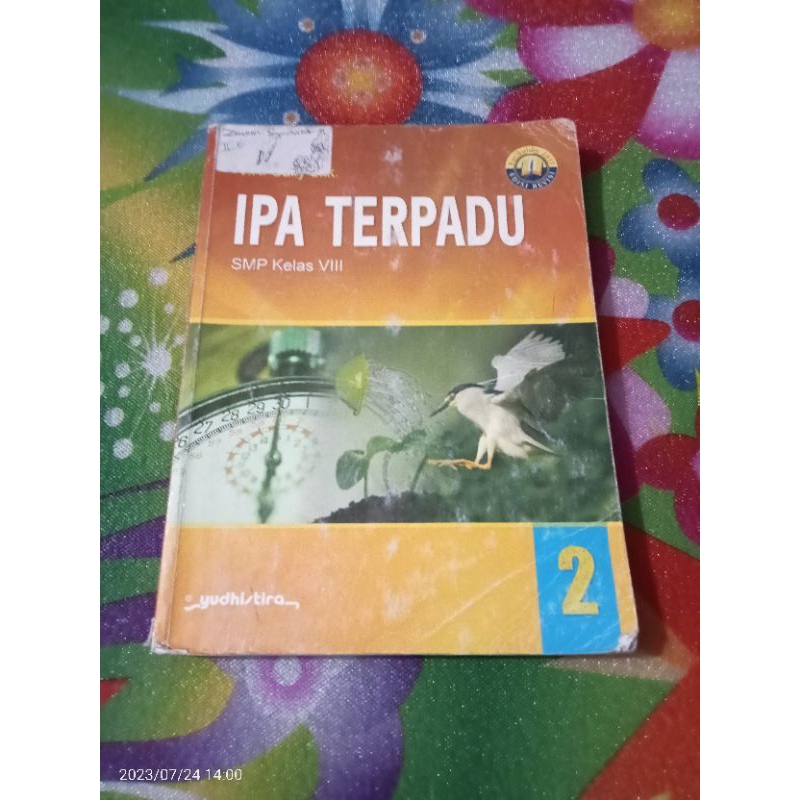 Jual Buku Ipa Terpadu Smp Kelas 2 Penerbit Yudhistira Shopee Indonesia