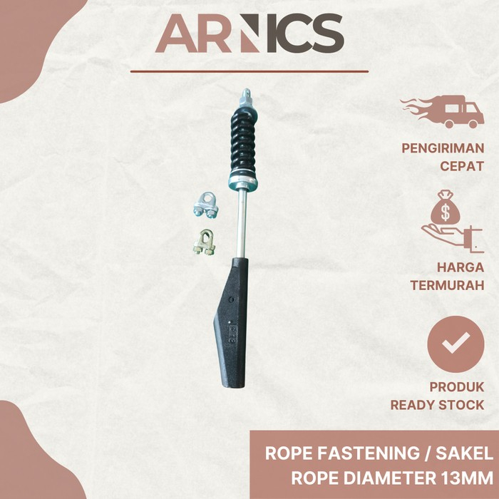 Jual Rope Fastening Lift / Sakel Rope / Timble Rope Diameter 13mm ...