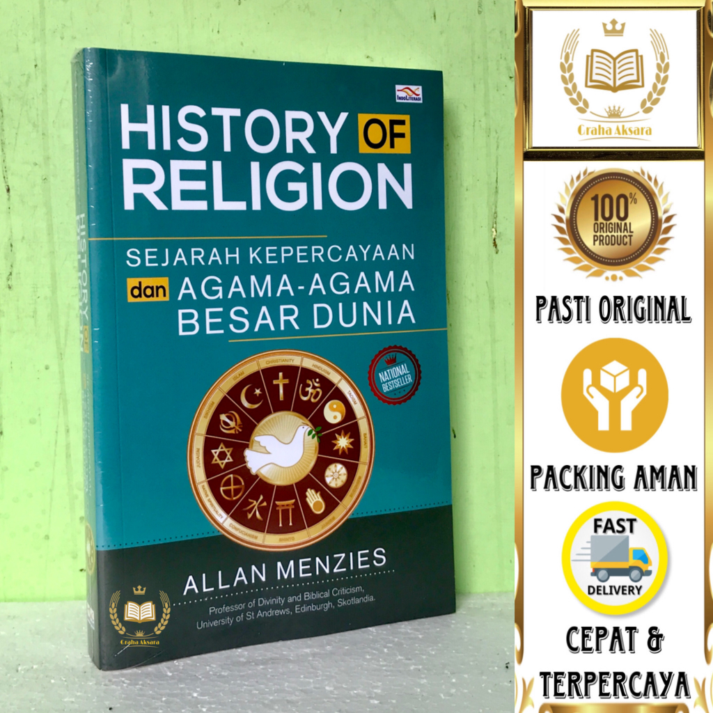 Jual Buku History Of Religion Sejarah Kepercayaan Dan AgamaAgama
