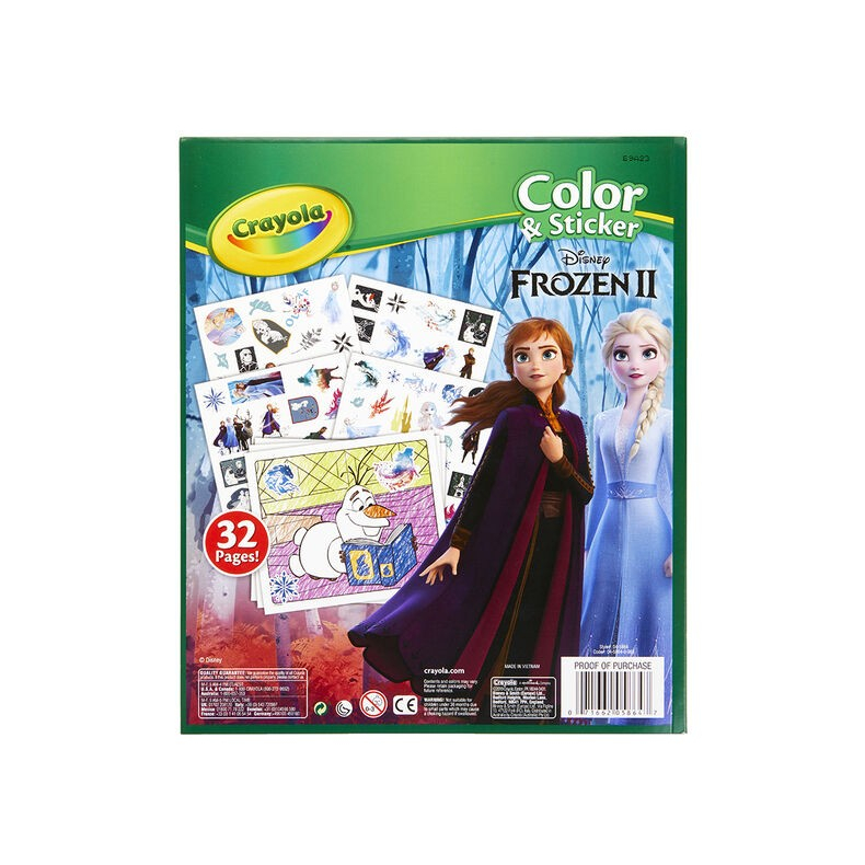 Jual Crayola Color & Sticker Book Collection | Shopee Indonesia