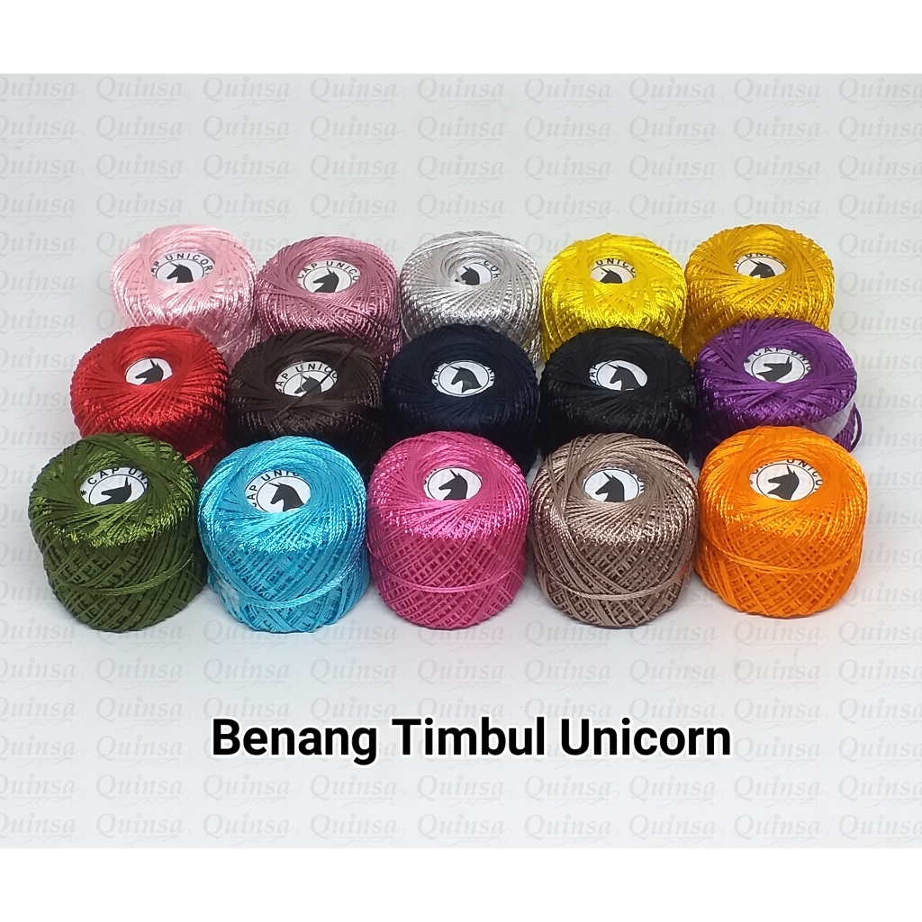 Jual Benang Timbul Smock Cap Unicorn Satuan | Shopee Indonesia