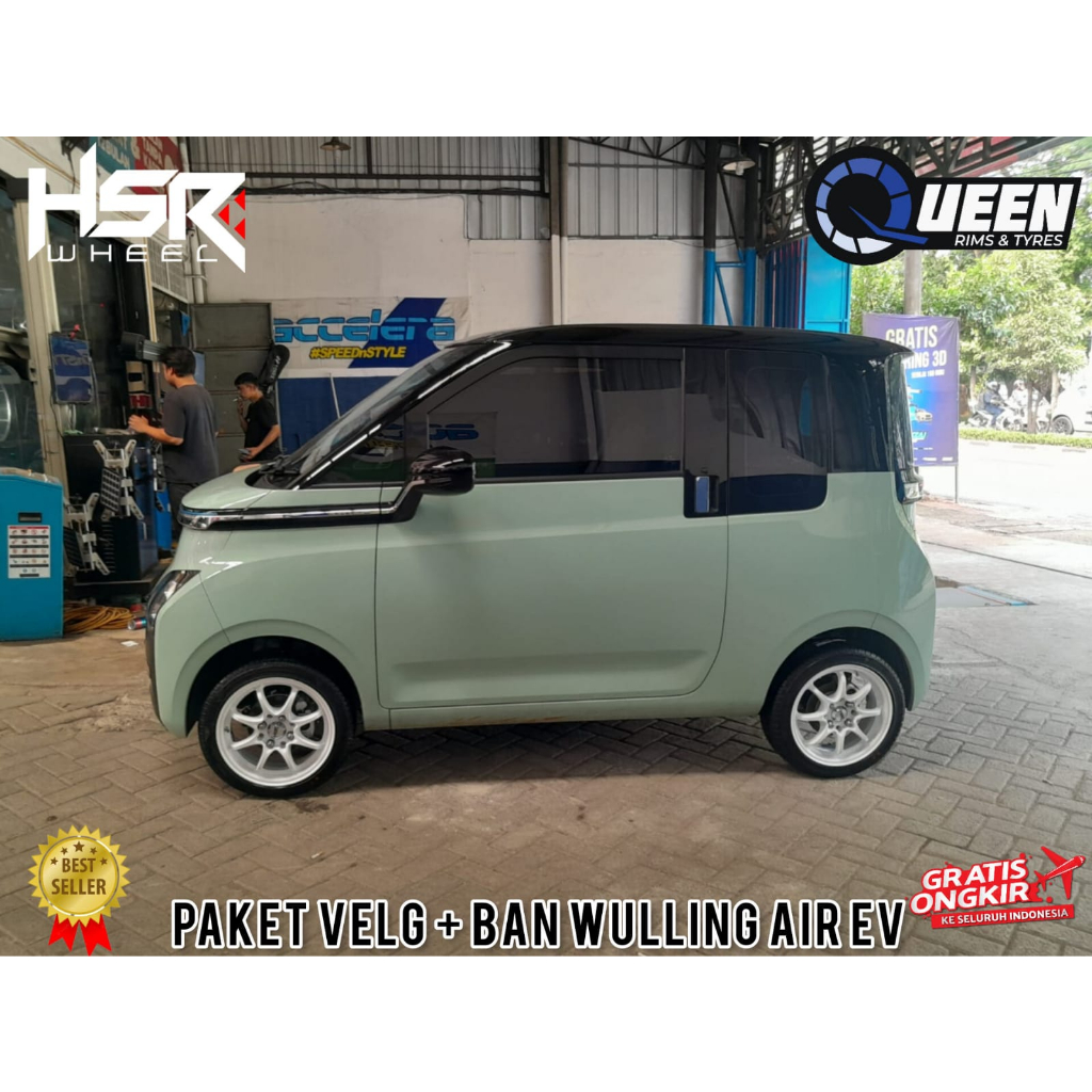 Jual Paket Velg Dan Ban Wuling Air Ev Ring 14 Hsr Hiroshima Dan Ban Zeetex Shopee Indonesia 2074