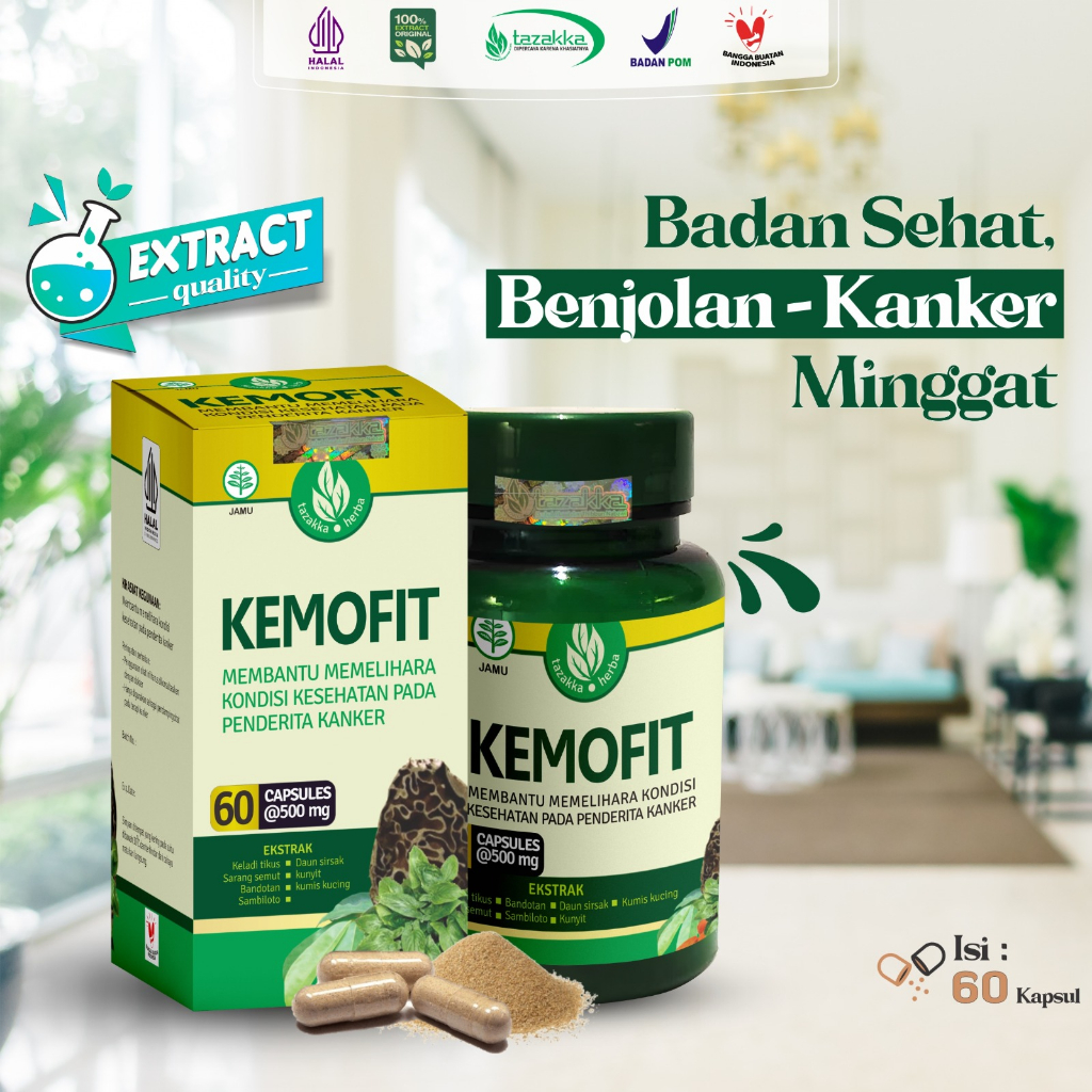 Herbal mengobati kanker dan tumor dengan kapsul kemofit alami tanpa efek samping kualitas terpercaya