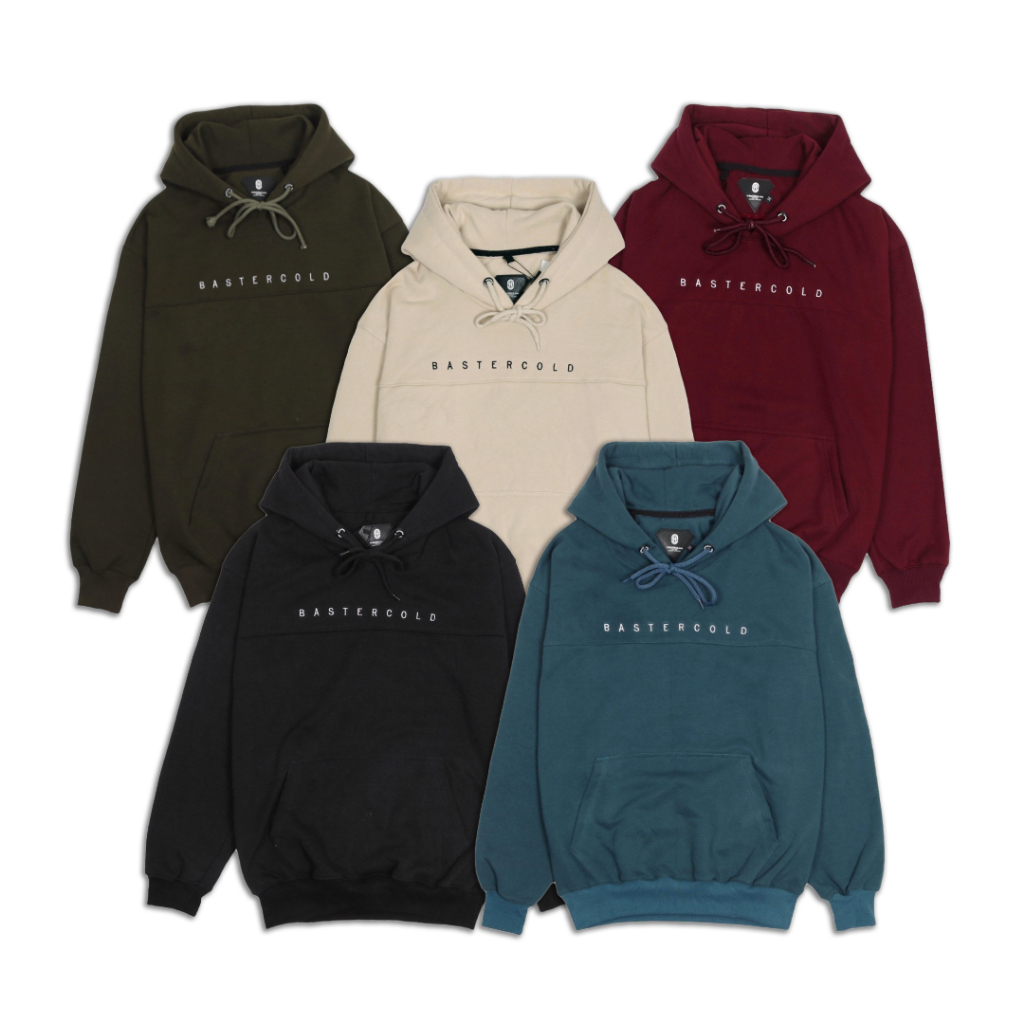 Jaket Hoodie Pria Original Baster Cold Jaket Fleece Tebal