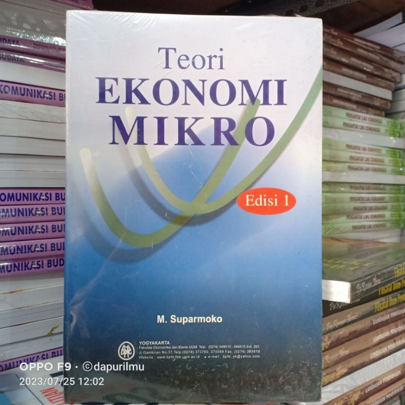 Jual Buku Original: Teori Ekonomi Mikro Ed I ( TEORI EKONOMI MIKRO ED I ...