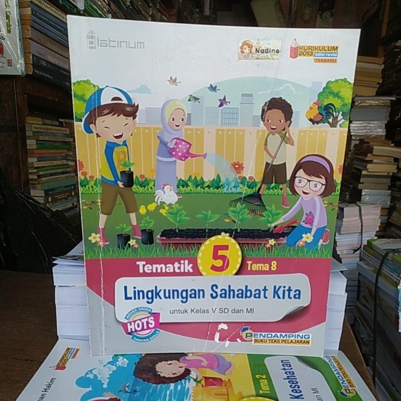 Jual Buku Tematik untuk kelas 5 Tema 1 2 3 4 5 6 7 8 9 kurikulum 2013 ...
