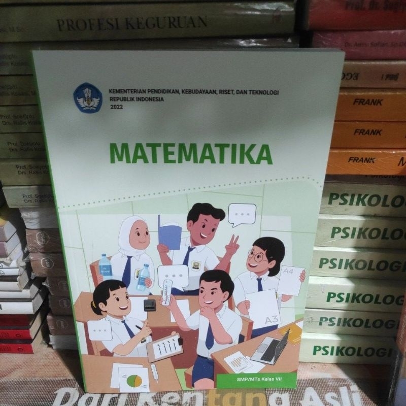 Jual Buku Matematika Kelas 7 Untuk Smp/Mts Kurikulum Merdeka | Shopee ...