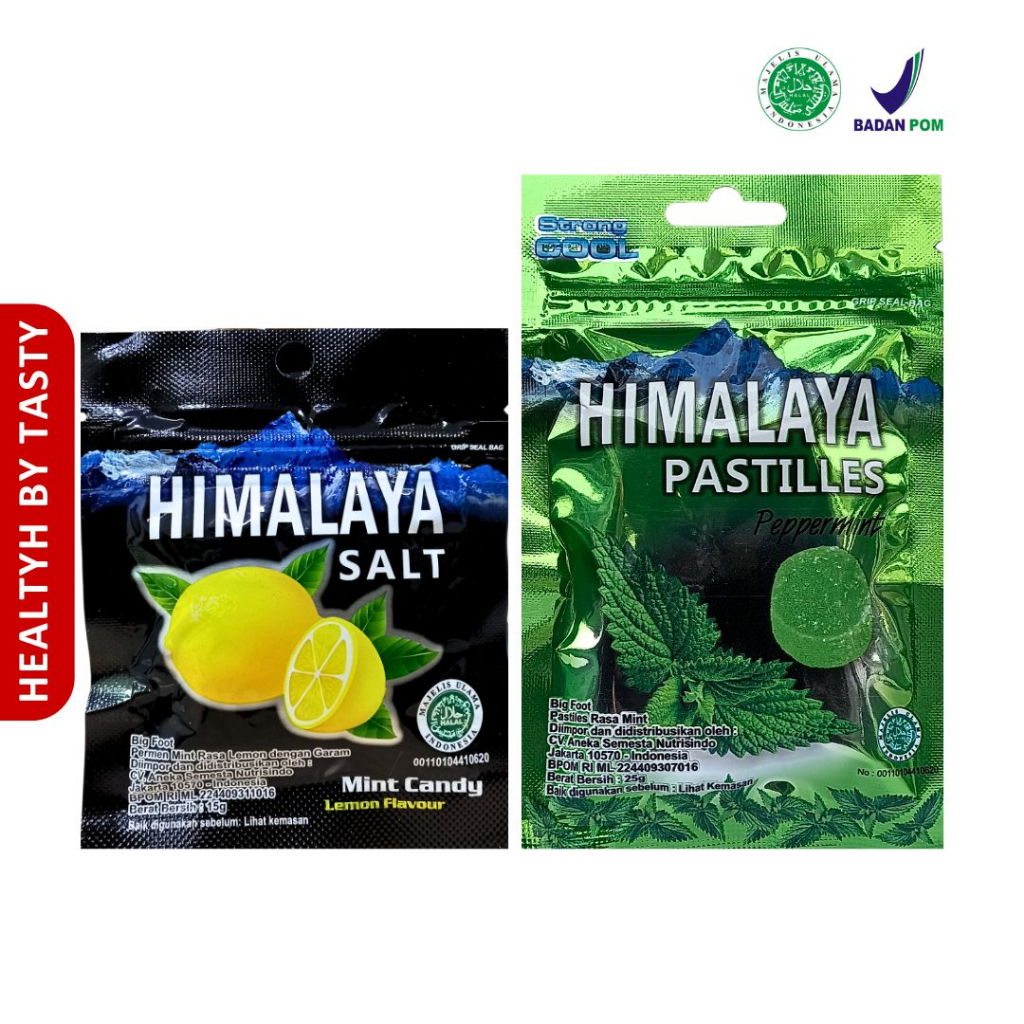 Jual Permen Himalaya Salt Candy Himalaya Salt Perman Rasa Lemon Mint 1 ...