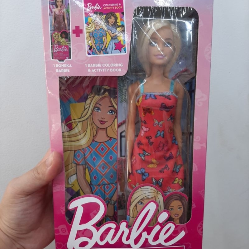 Jual barbie playcation mainan barbie buku mewarnai barbie | Shopee