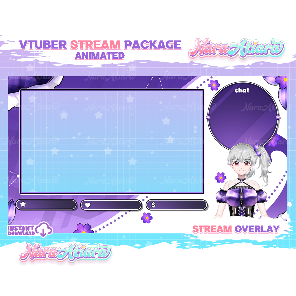 Jual Upgrade Tampilan Streaming Anda dengan Paket Overlay Profesional ...
