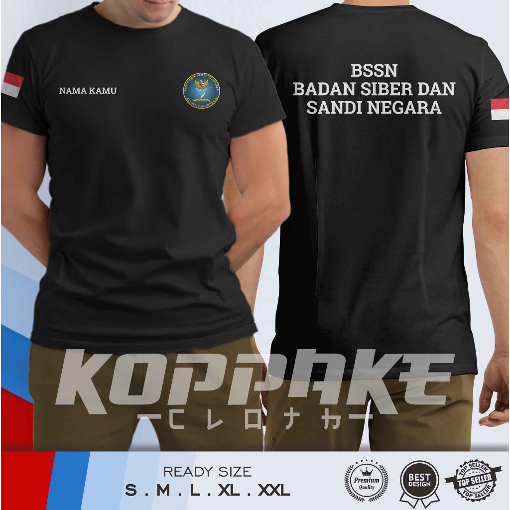 Kaos Hitam Foto Model Promosi