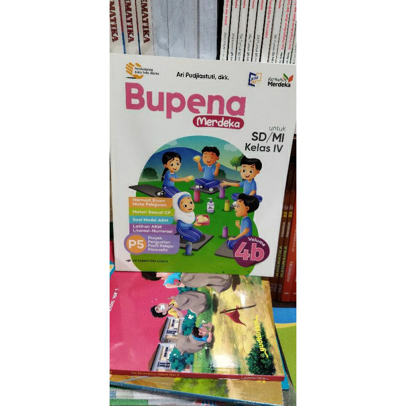 Jual Buku Bupena Kelas 4B Kurikulum Merdeka Penerbit Erlangga | Shopee ...