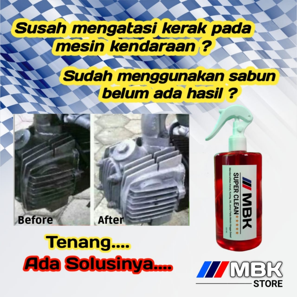 Jual Paket 500 ML Pembersih Kerak Mesin dan Pengkilap Body Kendaraan ...