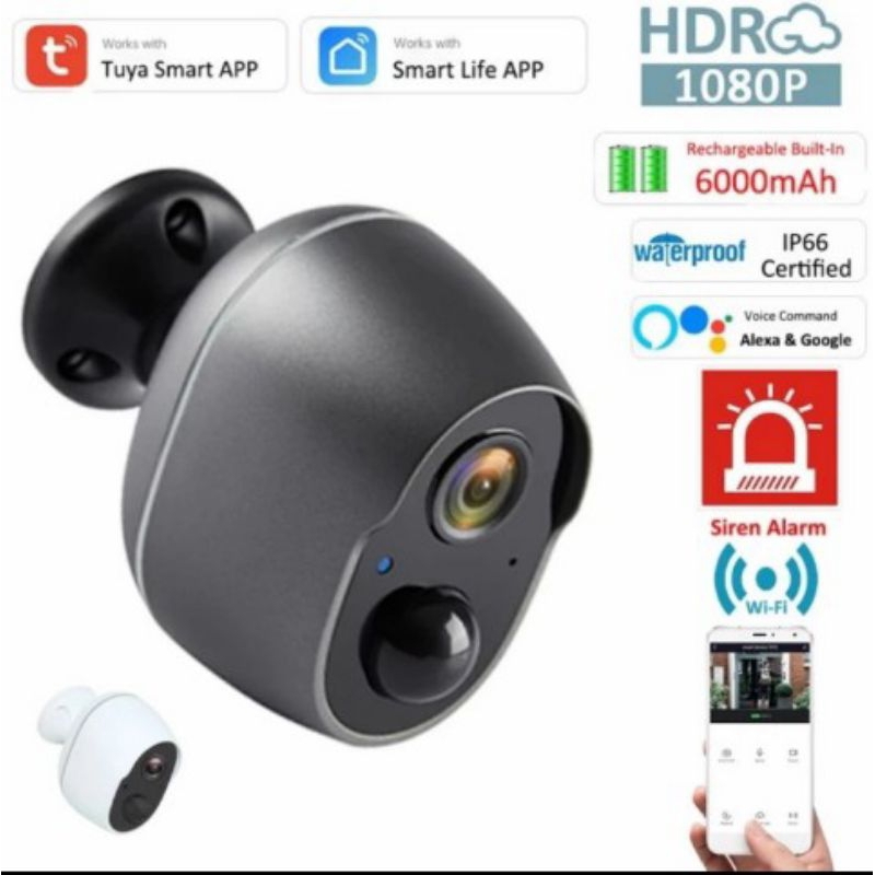 Jual Kerui IP Camera CCTV TANPA LISTRIK Portable Dashcam | Shopee Indonesia