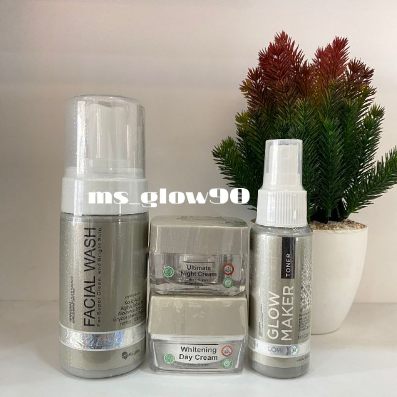Jual PAKET ULTIMATE MS GLOW / PAKET UNTUK FLEK MSGLOW | Shopee Indonesia