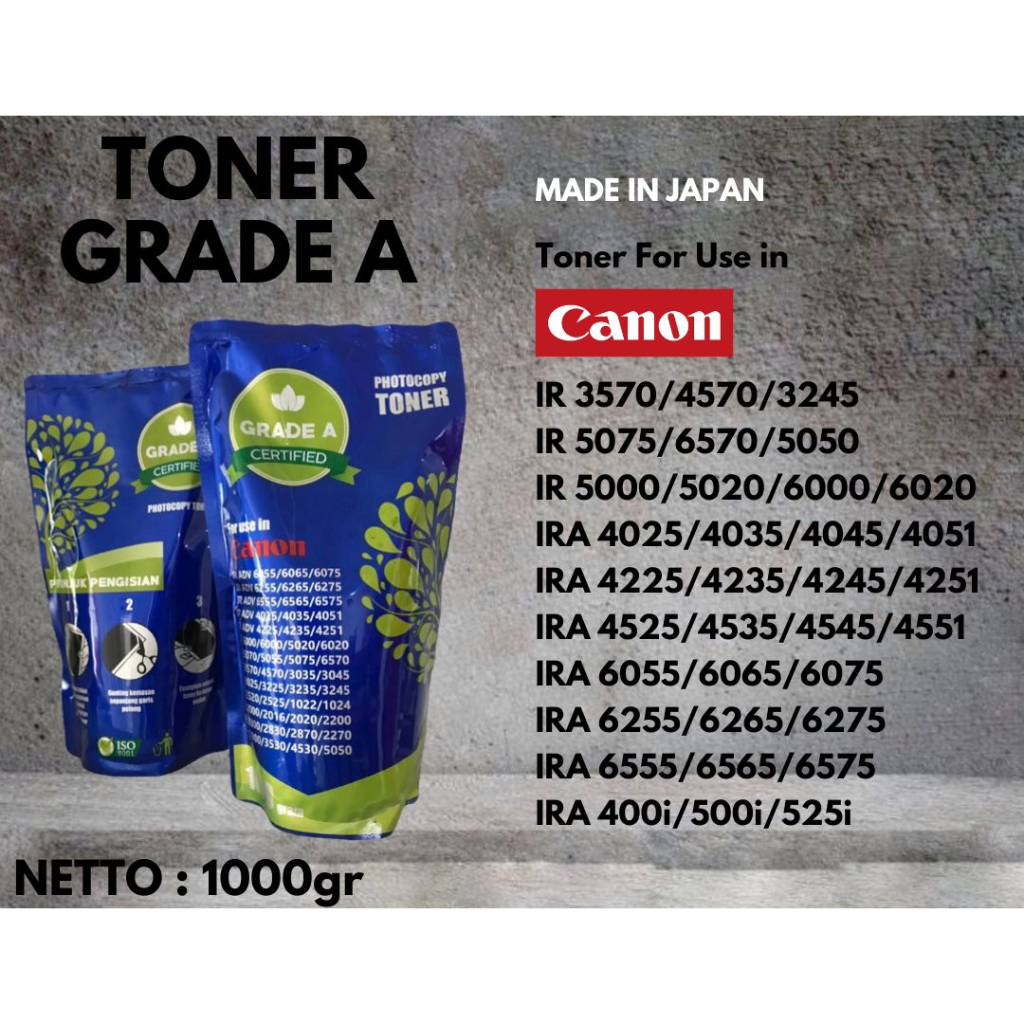 Jual TONER GRADE A - Toner/Tinta Fotocopy Canon Original | Shopee Indonesia