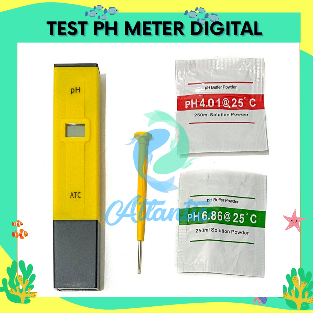 Jual Alat Ukur Uji Ph Meter Digital Tester Pen Air Akuarium Shopee