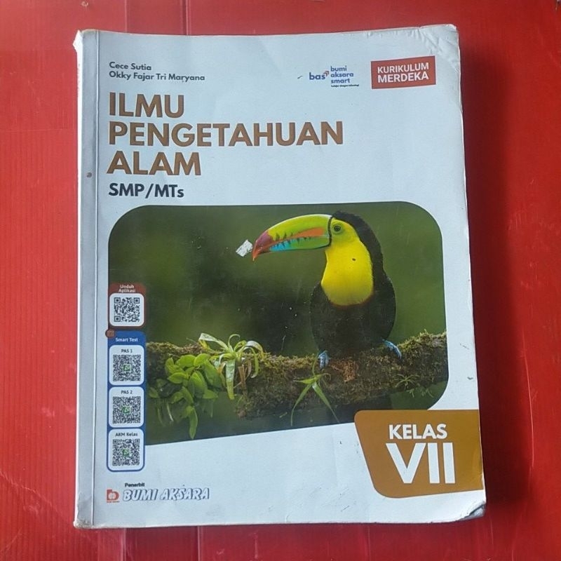 Jual Ilmu Pengetahuan Alam Smp/mts Kls VII , Bumi Aksara Kurikulum ...