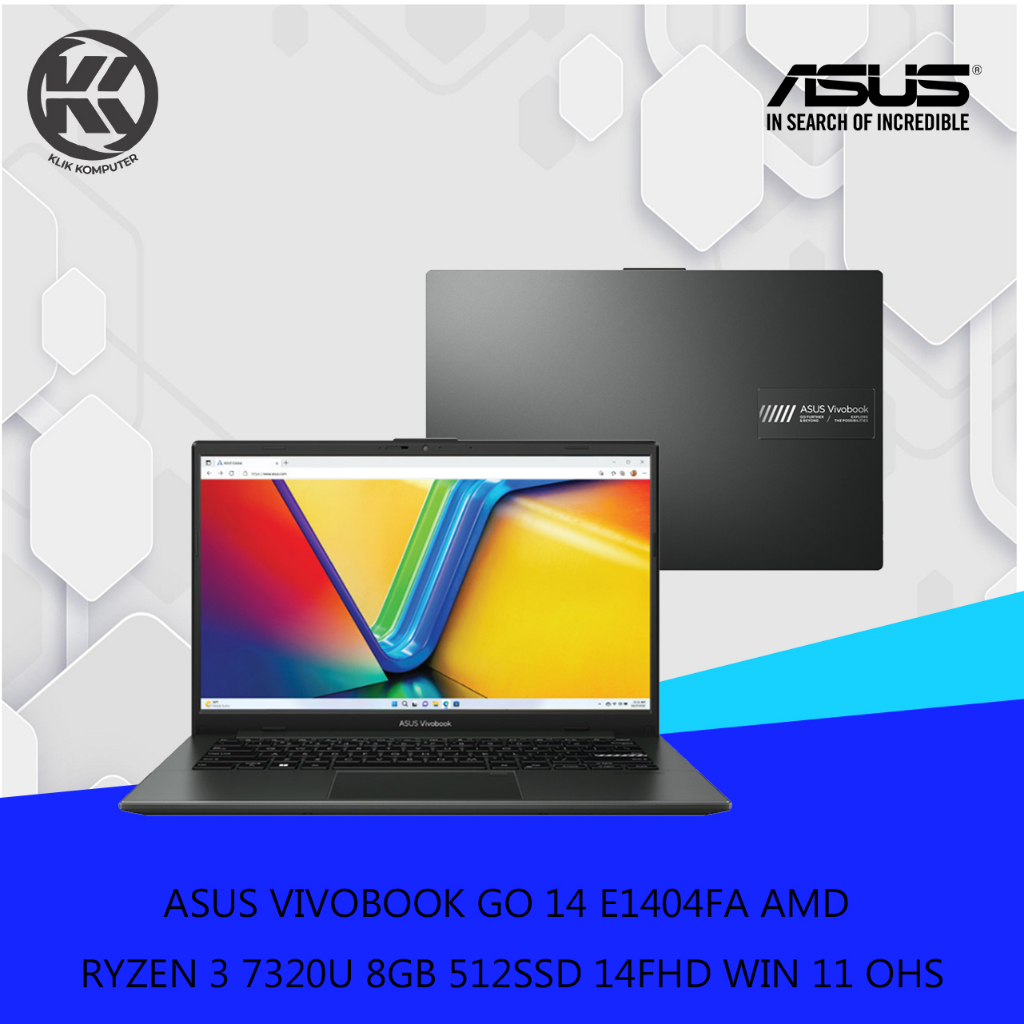 Jual Asus Vivobook Go E Fa Amd Ryzen U Gb Ssd Fhd Win Ohs Shopee Indonesia