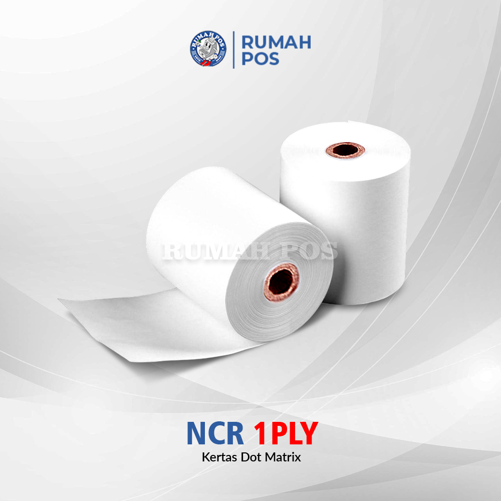 Jual Ncr Kertas Hvs 75 X 65 1 Ply Struk Kasir Cetak Printer Dot Matrix