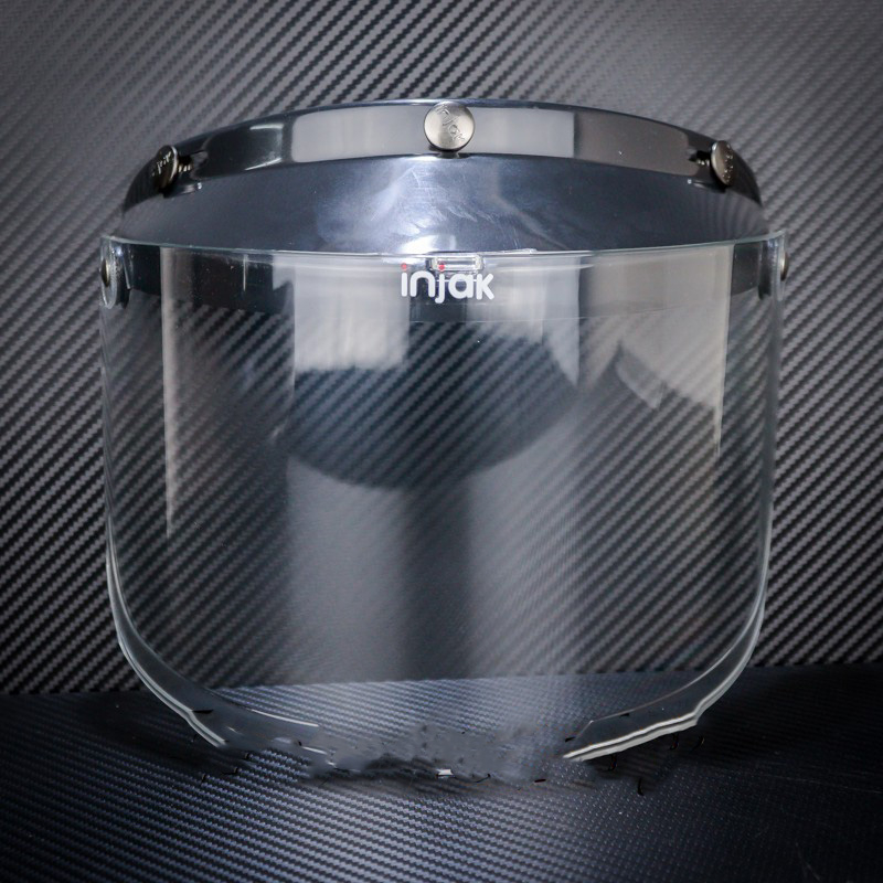 Jual Kaca Helm Injak Retro Visor Model Pet Lurus Shopee Indonesia