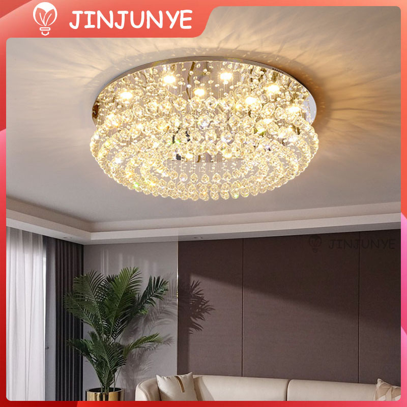 Jual 60cm Lampu Hias Plafon Langit-langit Luxury lampu kristal gantung
