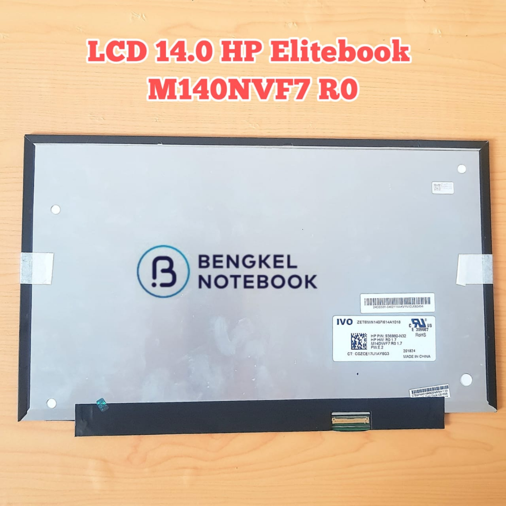 Jual LCD 14.0” HP Elitebook 840 G5 M140NVF7-R0 M140NVF7 R0 120Hz FHD 40pin  | Shopee Indonesia