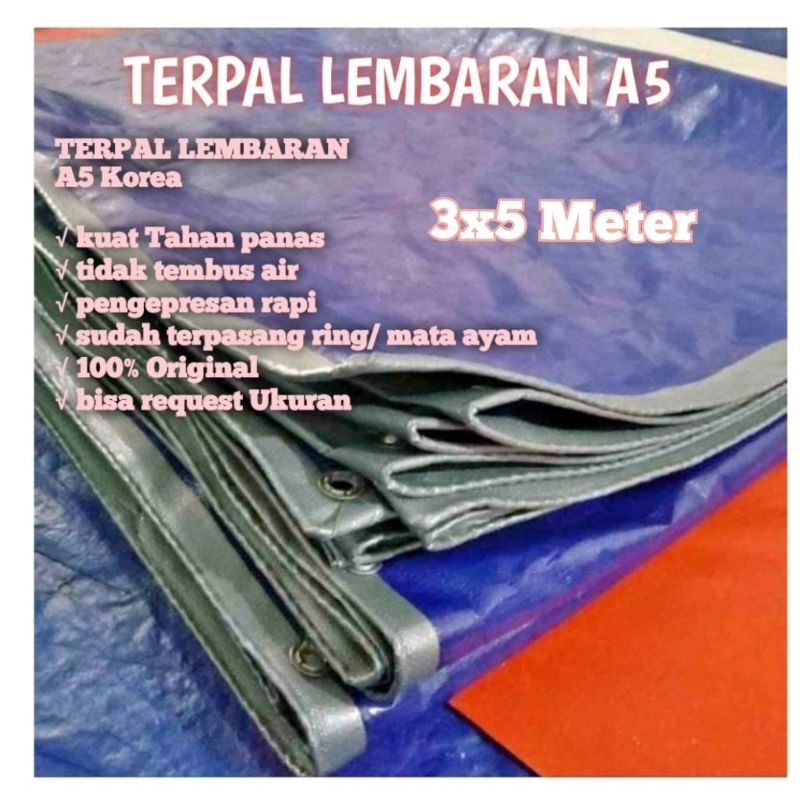 Jual Terpal Tenda Terop Lembaran Ukuran X Meter A Korea Tahan Panas