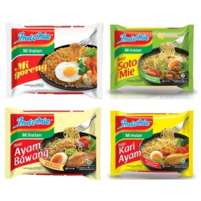 Jual Indomie Satuan Goreng Kari Soto Ayam Bawang Shopee Indonesia