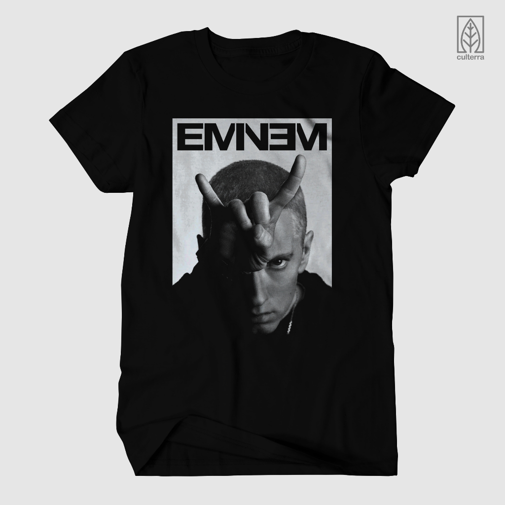 Jual Kaos Band Kaos Eminem Baju Eminem Eminem White Baju Musik Rock Metal Mono Version 