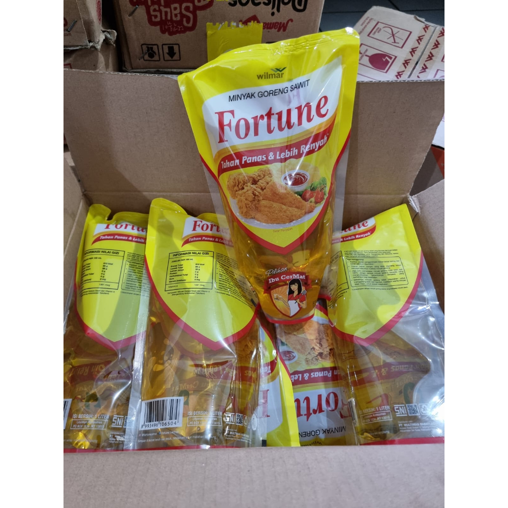 Jual Minyak Goreng Fortune 1 liter | Shopee Indonesia