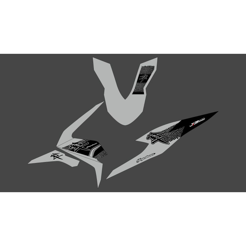 Jual striping sticker beat deluxe 2020/2022 font jepang hayabusa